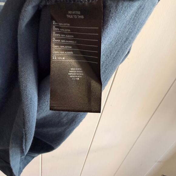 VOLCOM Men's 100% Cotton Blue T-Shirt Size Medium - Picture 6 of 6